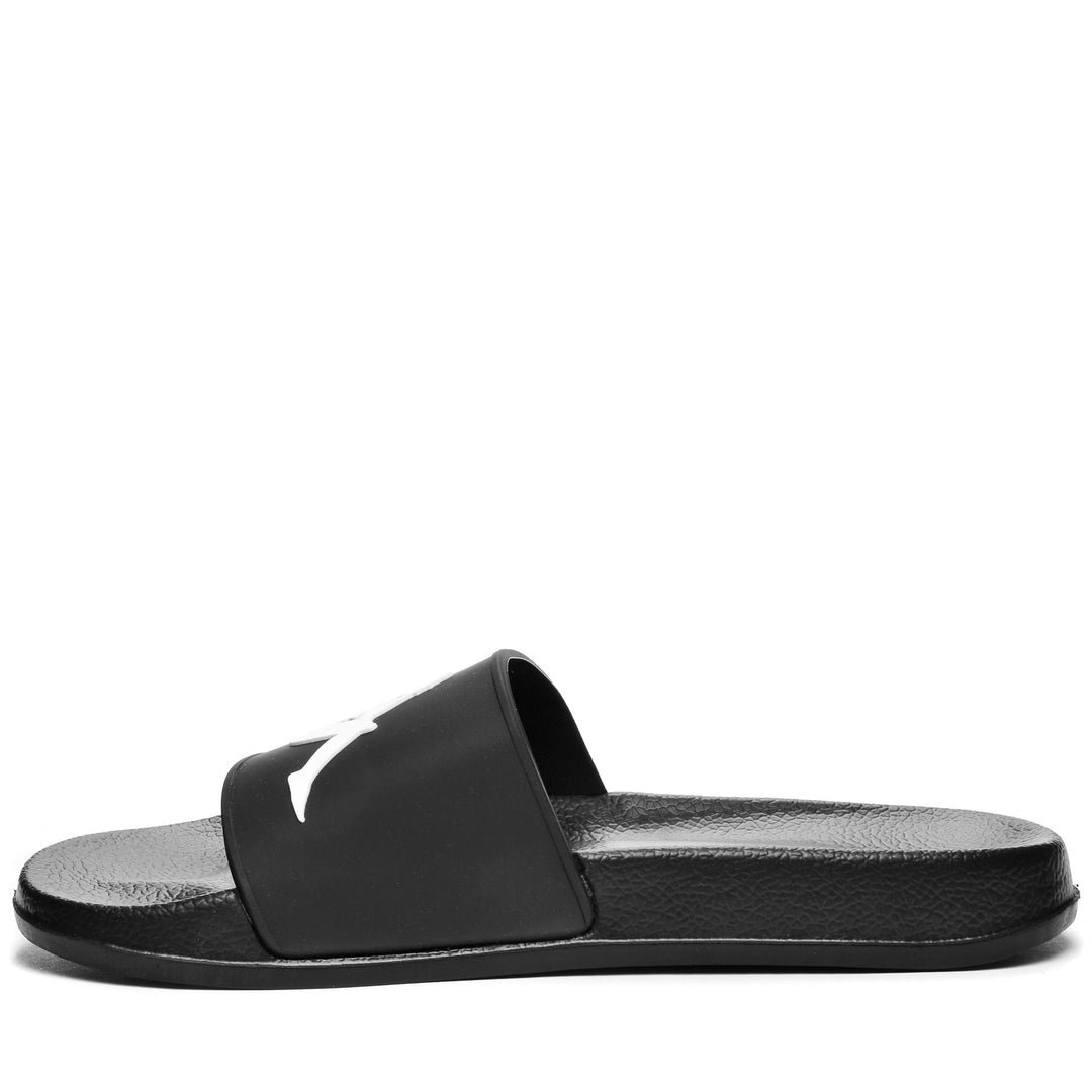 Infradito Unisex Street Neri Bianchi main