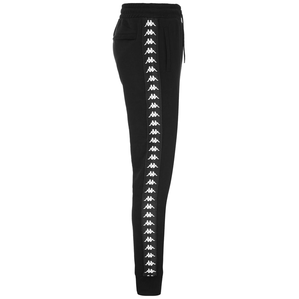 Pantalones deportivos negros de algodón para hombre 02