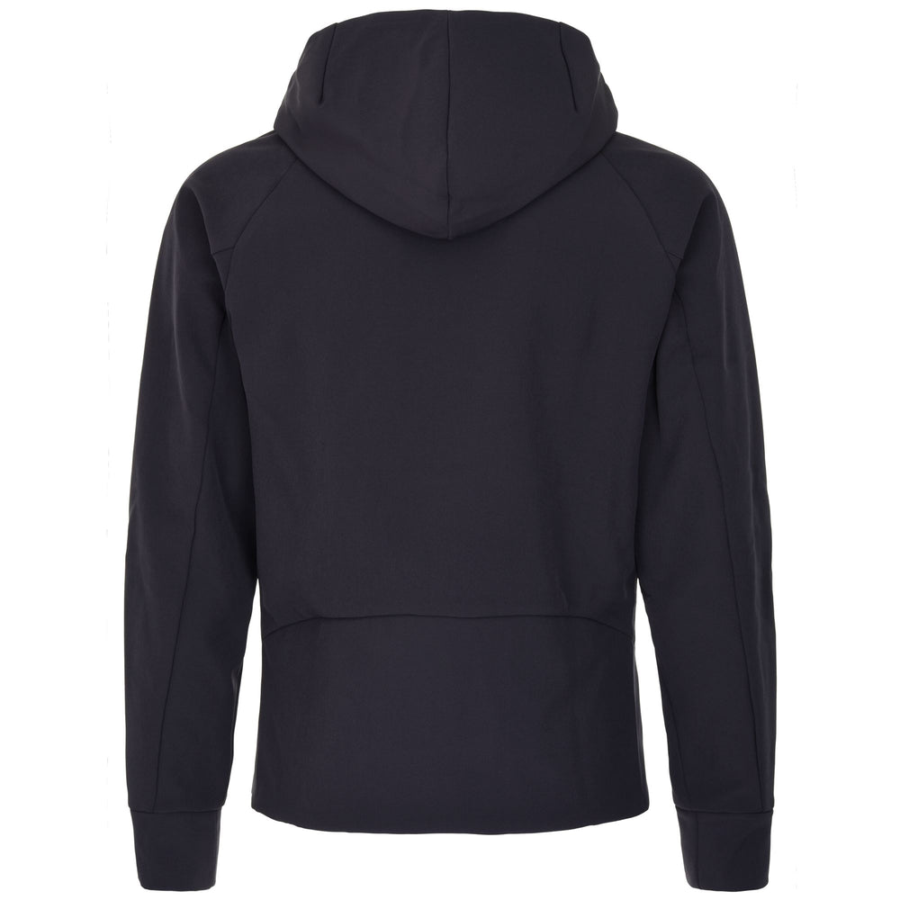 Sweat à capuche polaire de ski slim fit noir pour homme 02