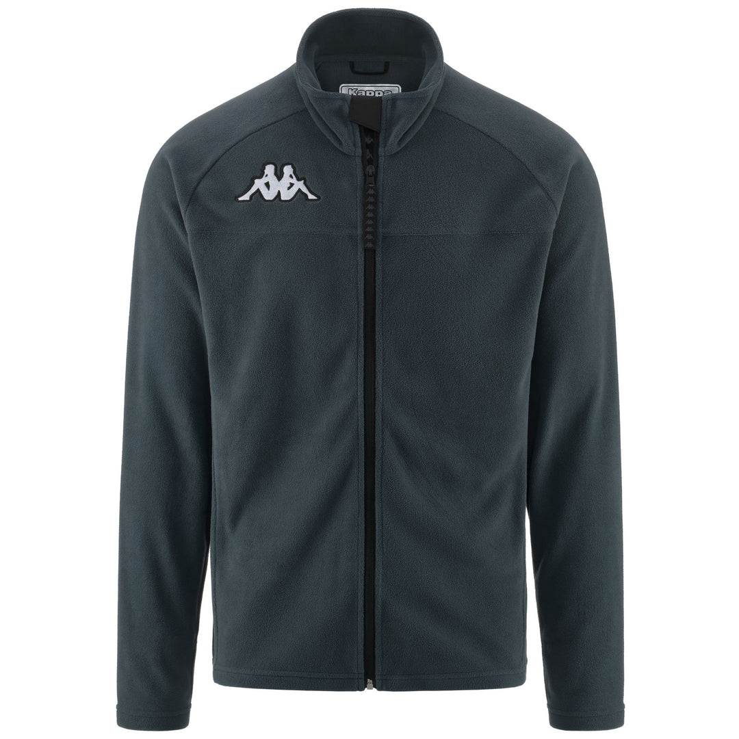 Grey Unisex Slim Fit Ski Fleece Zip-Up main