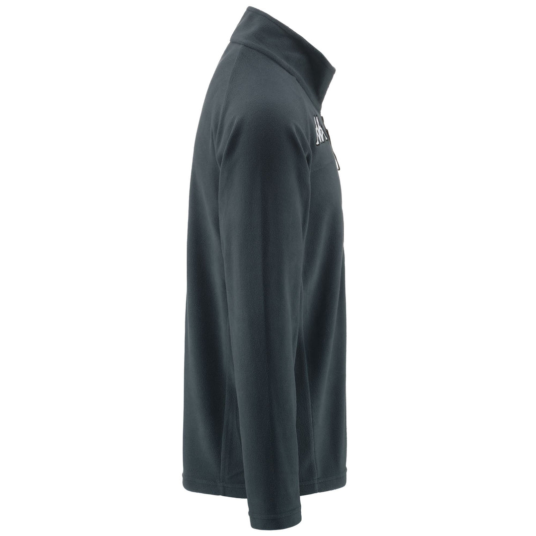 Grey Unisex Slim Fit Ski Fleece Zip-Up main