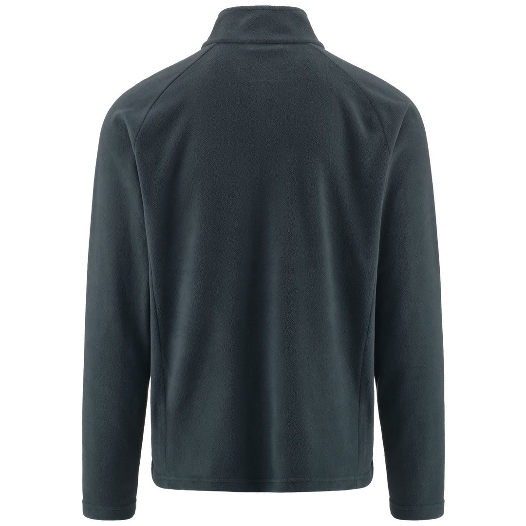Sweat à capuche gris unisexe en polaire microfibre, coupe ajustée main