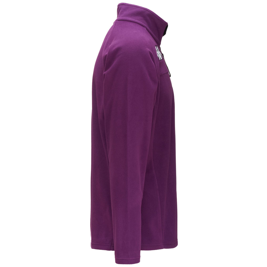 Chaqueta polar de esquí unisex de color morado y negro main