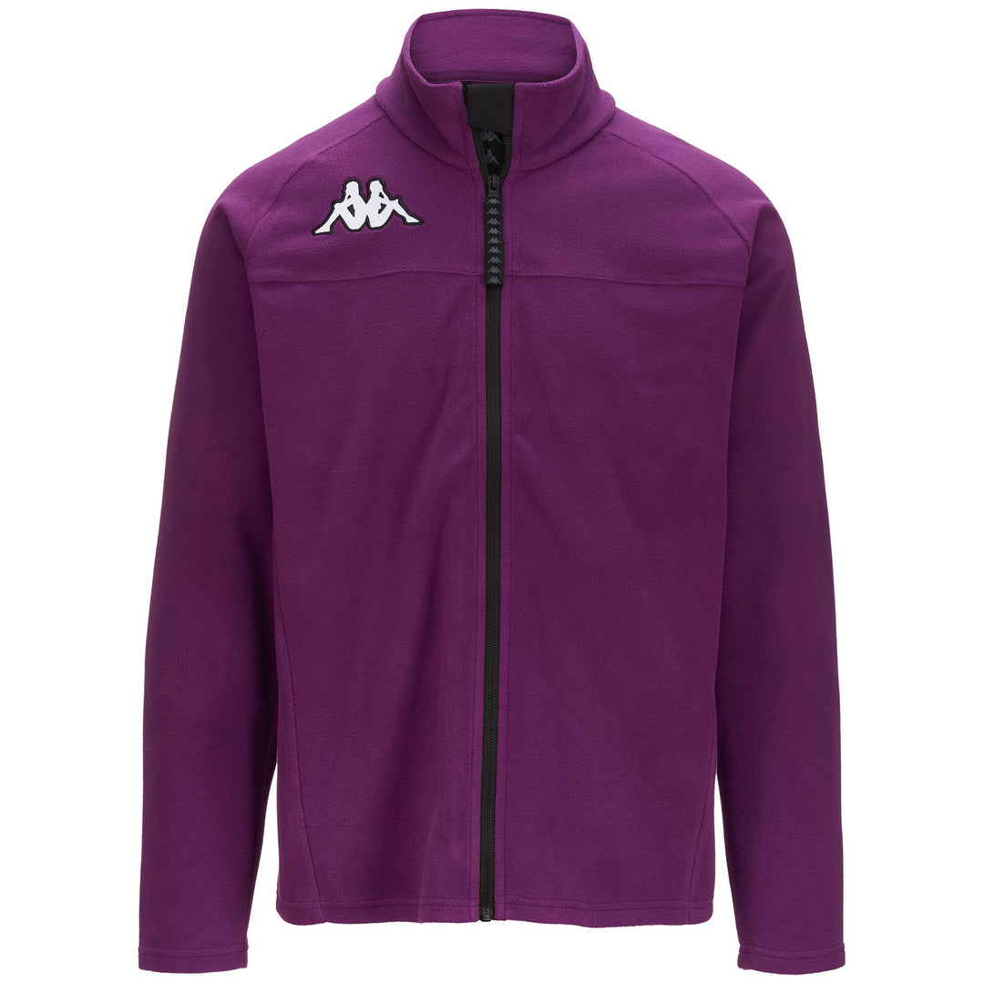 Chaqueta polar de esquí unisex de color morado y negro main