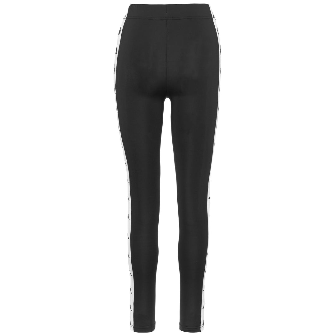 Pants Woman 222 BANDA     ATUI 2 Sport Trousers BLACK - WHITE Dressed Side (jpg Rgb)		