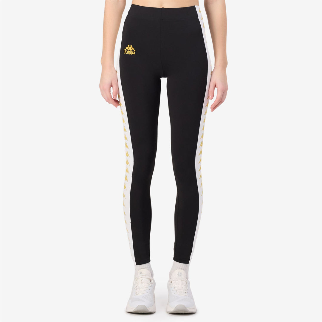 Leggings Sportivi da Strada Donna Gialli e Neri main