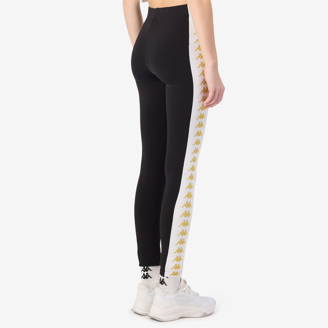 Leggings Sportivi da Strada Donna Gialli e Neri main