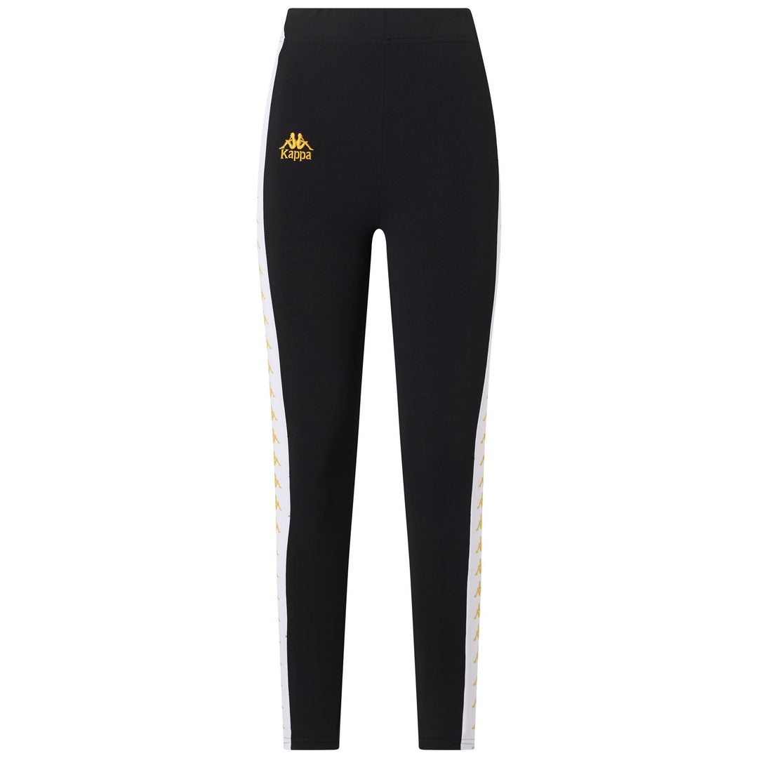 Leggings Sportivi da Strada Donna Gialli e Neri 01