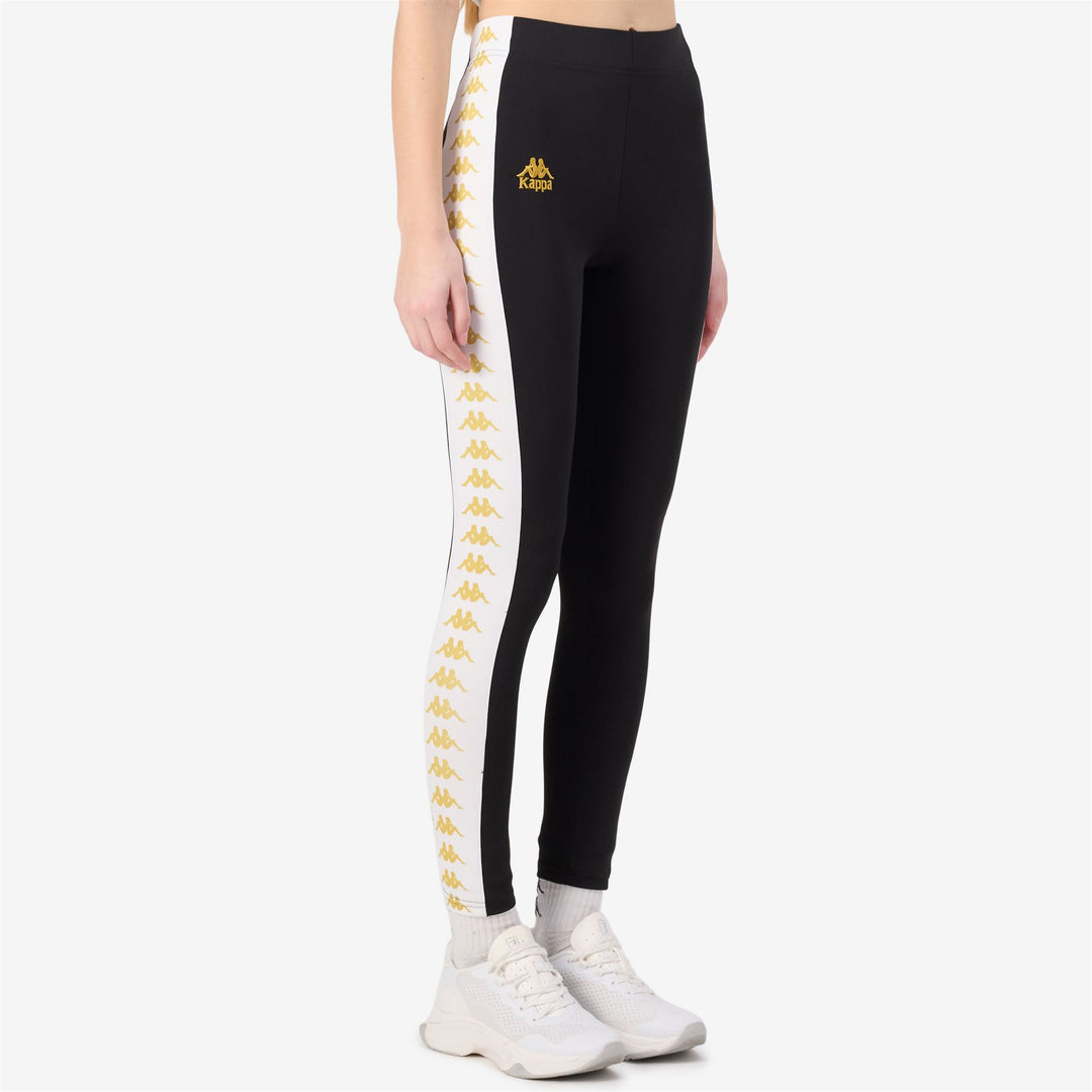 Leggings Sportivi da Strada Donna Gialli e Neri main