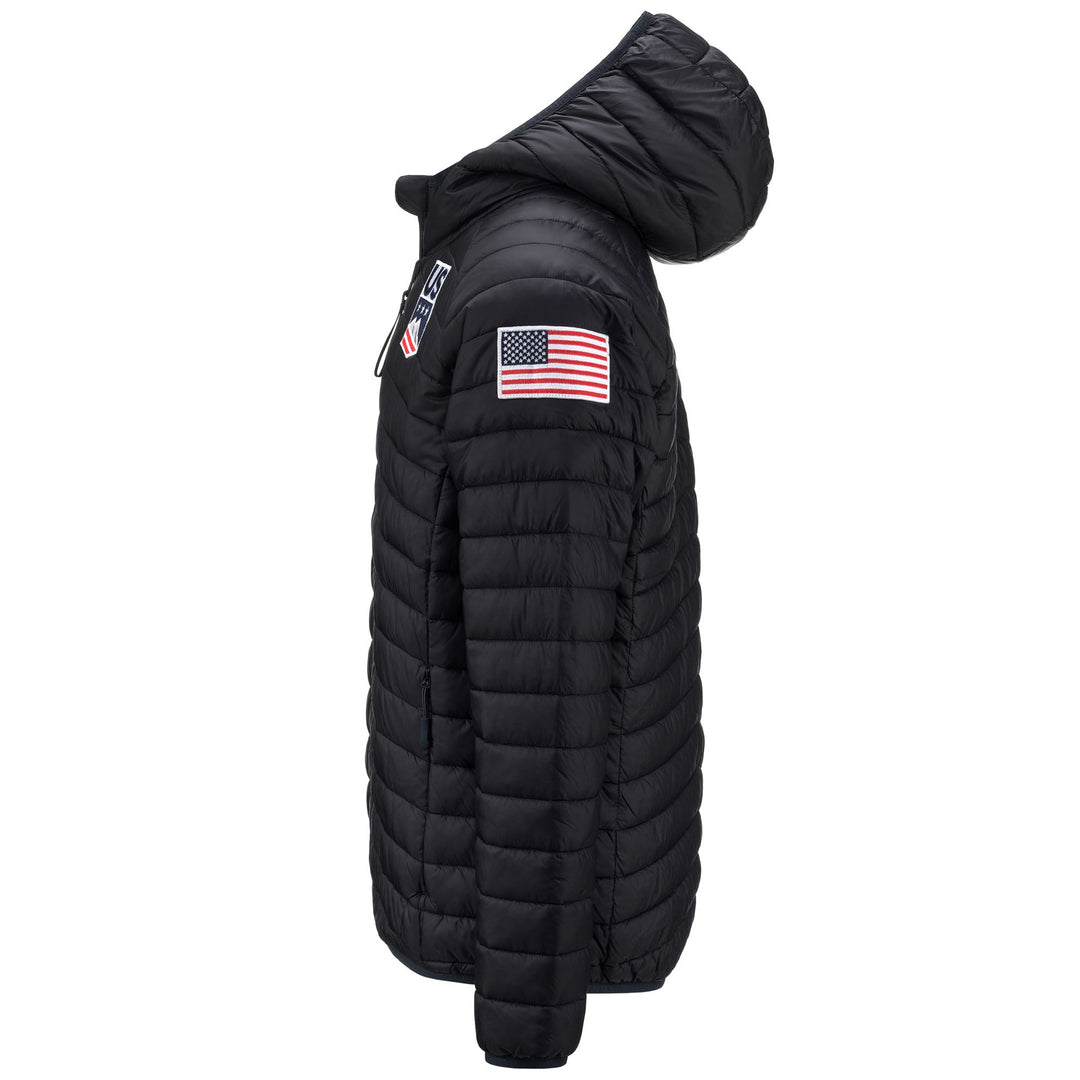 Chaqueta de esquí acolchada unisex azul marino con aislamiento Primaloft main