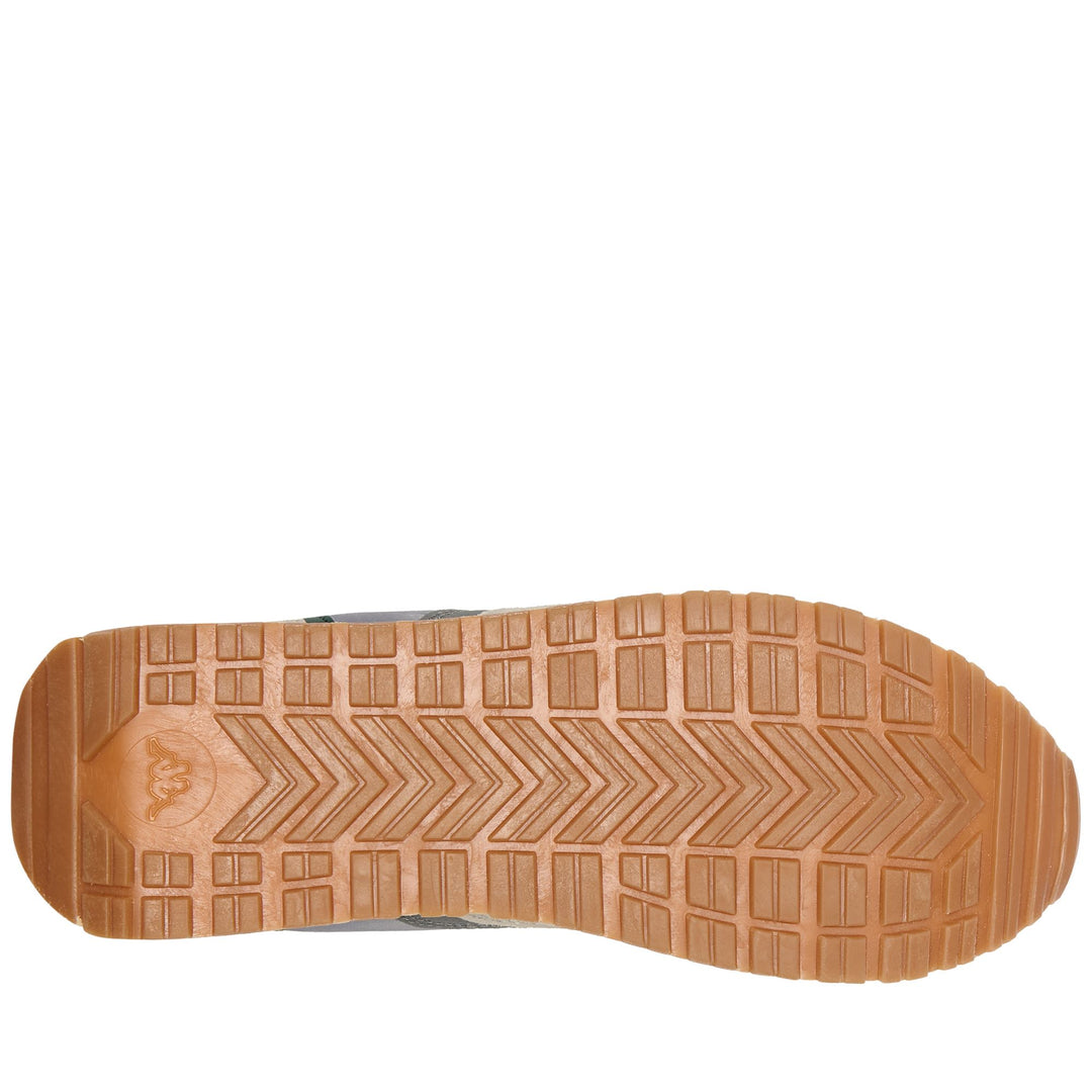 Beige Yellow Men's Low Cut Walking Sneakers main