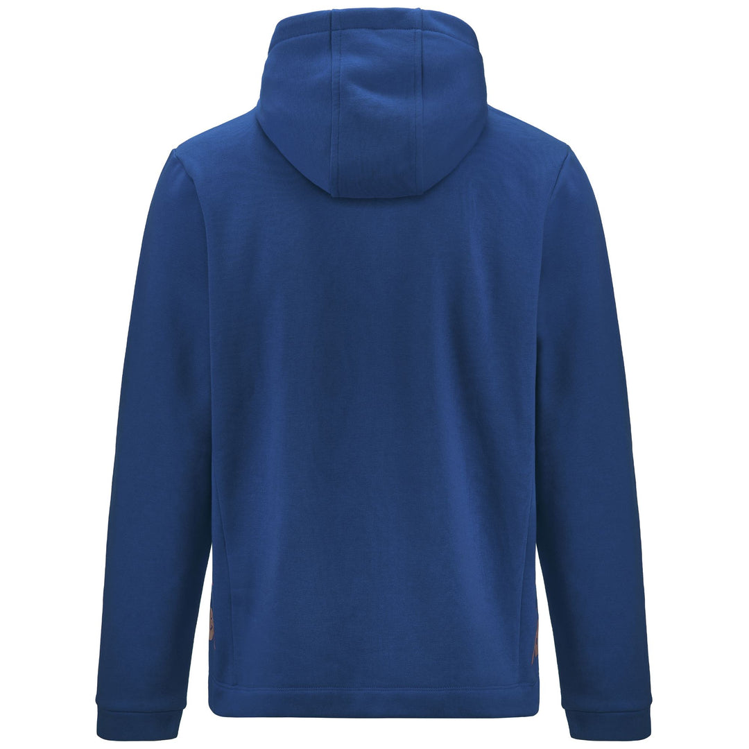 Felpa da Calcio Uomo Slim Fit in Fleece Blu Zaffiro main