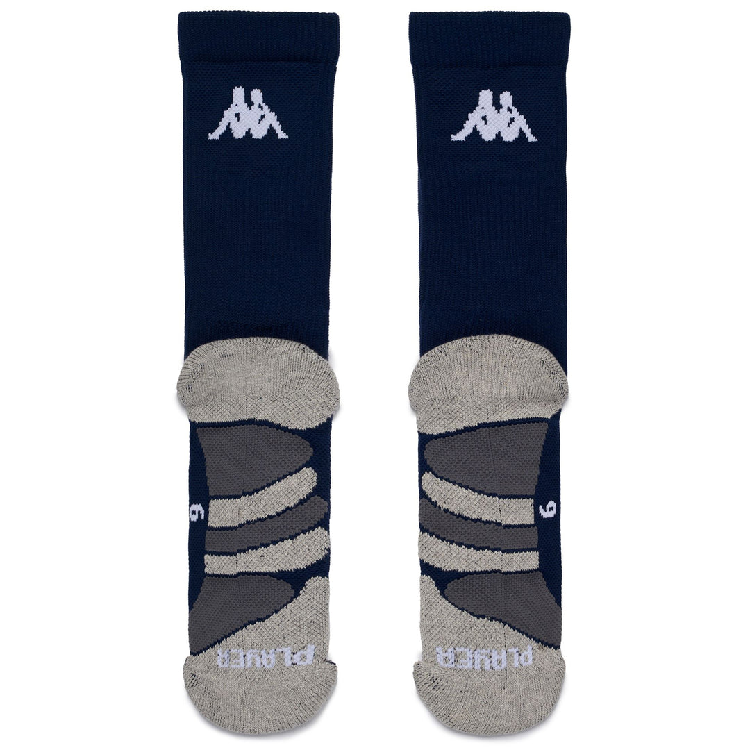 Marine Blue Men's Quarter High Football Training Socks main