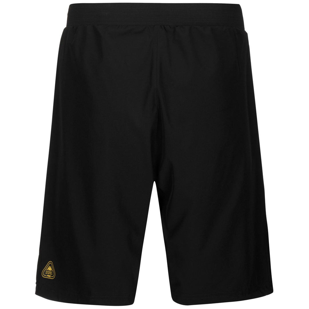 Black Green Men's Workout Sport Shorts with Pockets main