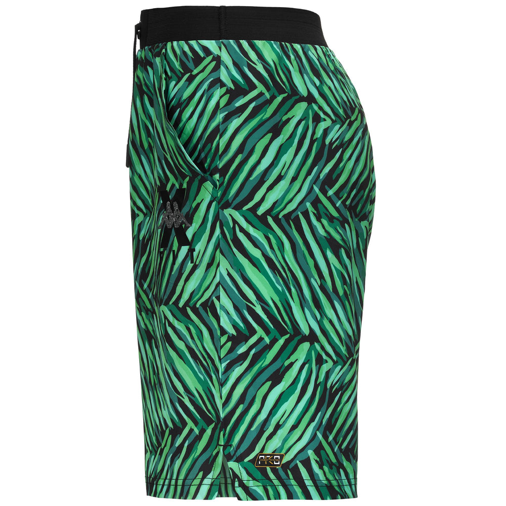 Shorts Man KOMBAT WKT ECLITO Sport  Shorts BLACK - GREEN JADE - GREEN CABBAGE - GREEN SPRING - GREEN POSY - GREEN FORMAL Dressed Front (jpg Rgb)	