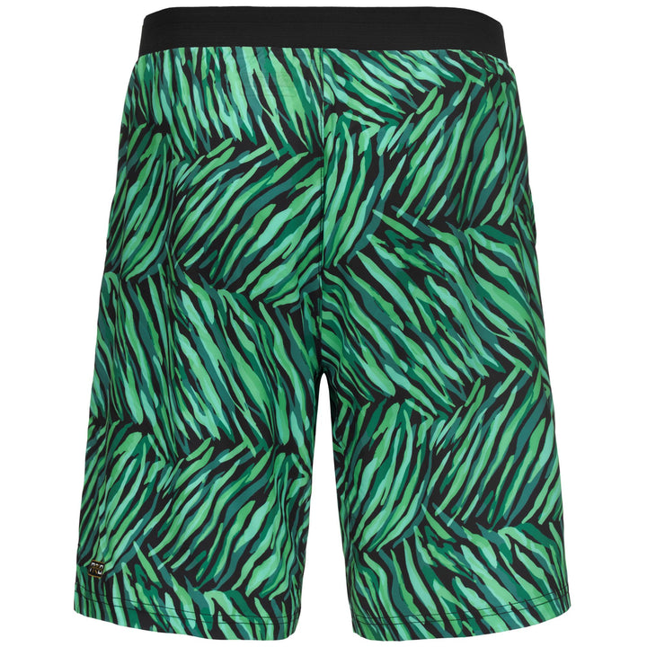 Shorts Man KOMBAT WKT ECLITO Sport  Shorts BLACK - GREEN JADE - GREEN CABBAGE - GREEN SPRING - GREEN POSY - GREEN FORMAL Dressed Side (jpg Rgb)		