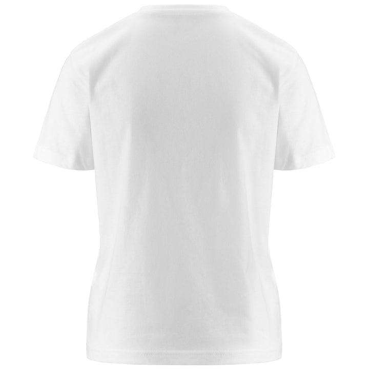 T-ShirtsTop Woman LOGO FANFA T-Shirt WHITE Dressed Side (jpg Rgb)		