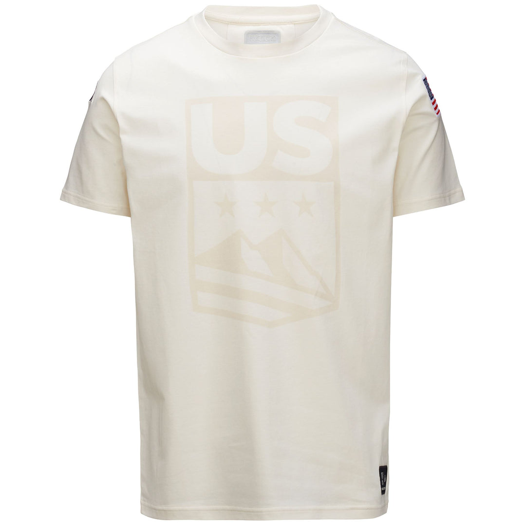 T-ShirtsTop Unisex AYBA2 SKUD US T-Shirt WHITE COCONUT Photo (jpg Rgb)			