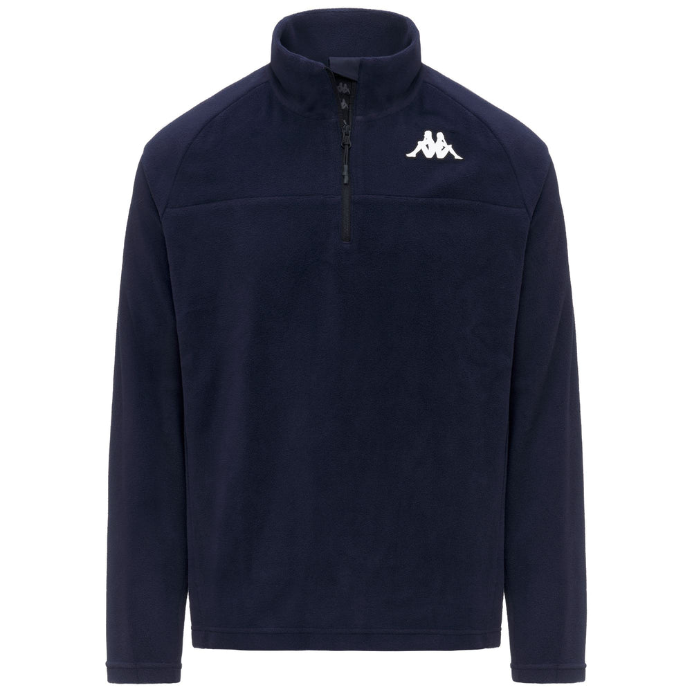 Jersey polar micropolar unisex azul con media cremallera 02