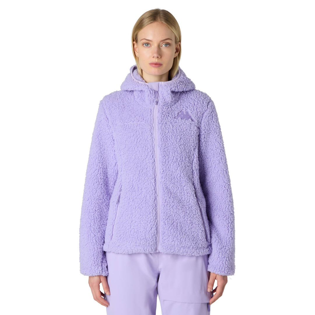 Violet Women's Slim Fit Fleece Hoodie 01