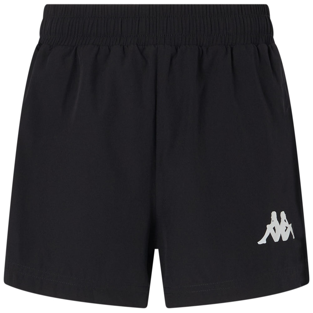 Black Women's Sport Running Shorts with Inner Mesh 02