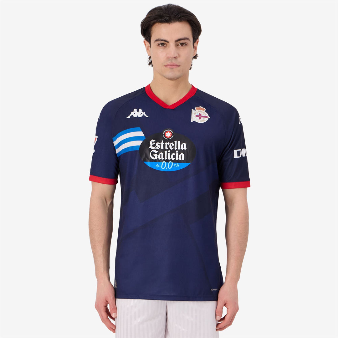 Maglia da calcio del Deportivo de La Coruña blu da uomo main