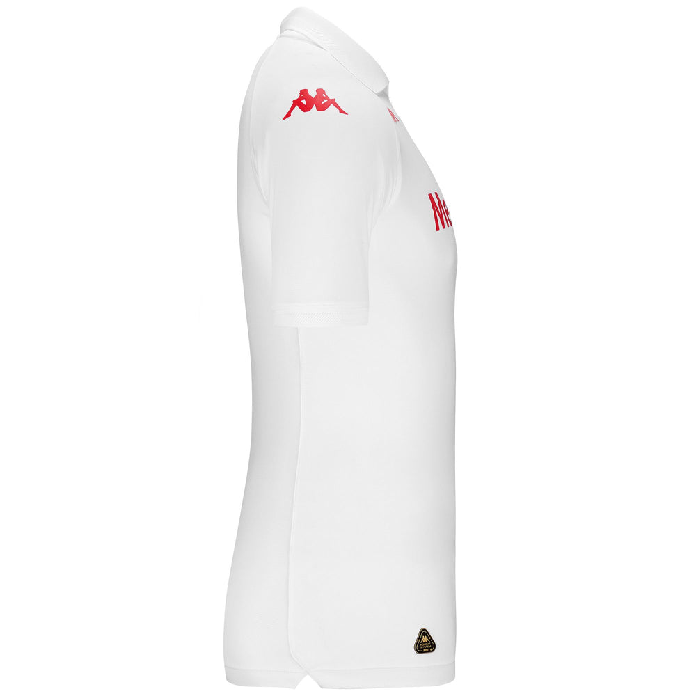 Grey White Men's Football Active Jersey with Hydro-Way Protection 02