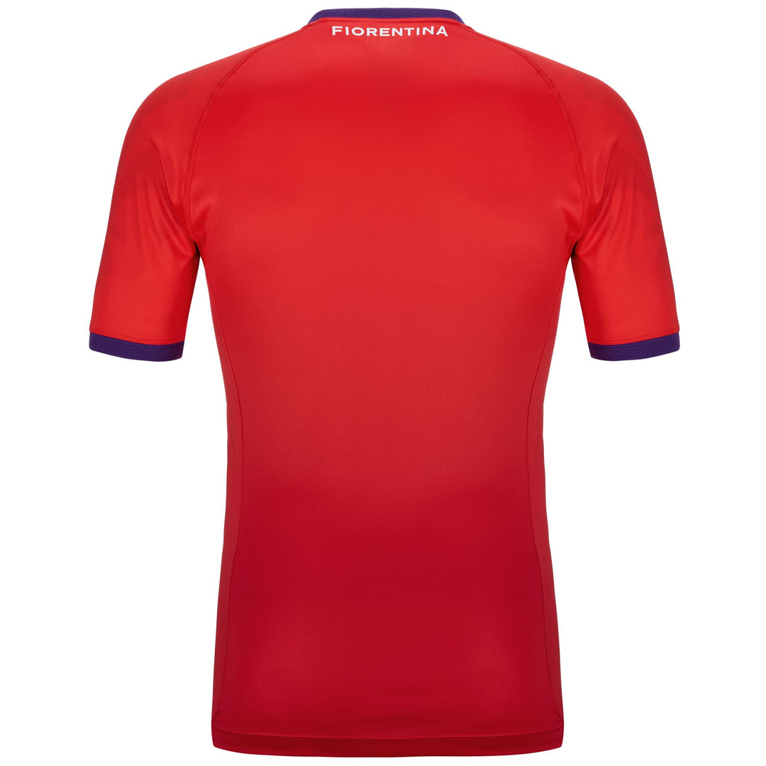 Red Men's ACF Fiorentina Soccer Slim Fit Game Shirt main