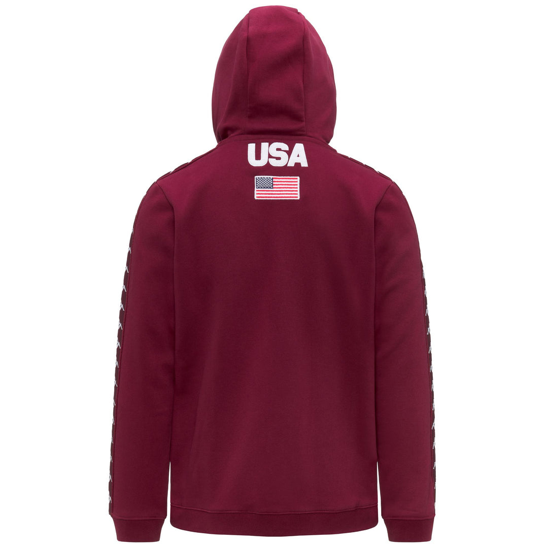  ARUFEOD US - Forro polar - Chaqueta - Unisexo - Red Pomegranate main