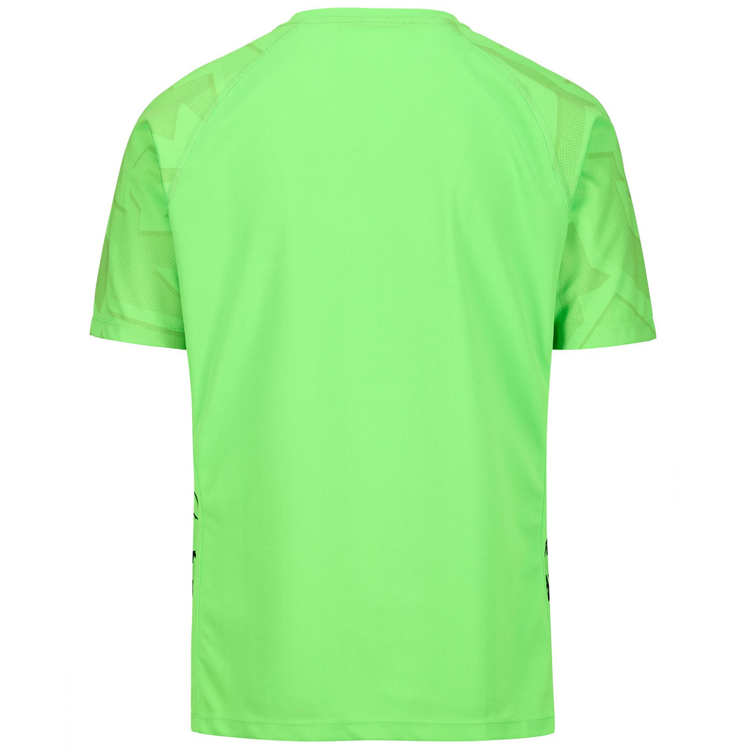 Maglia da portiere da uomo verde neon con protezione Hydro-Way main