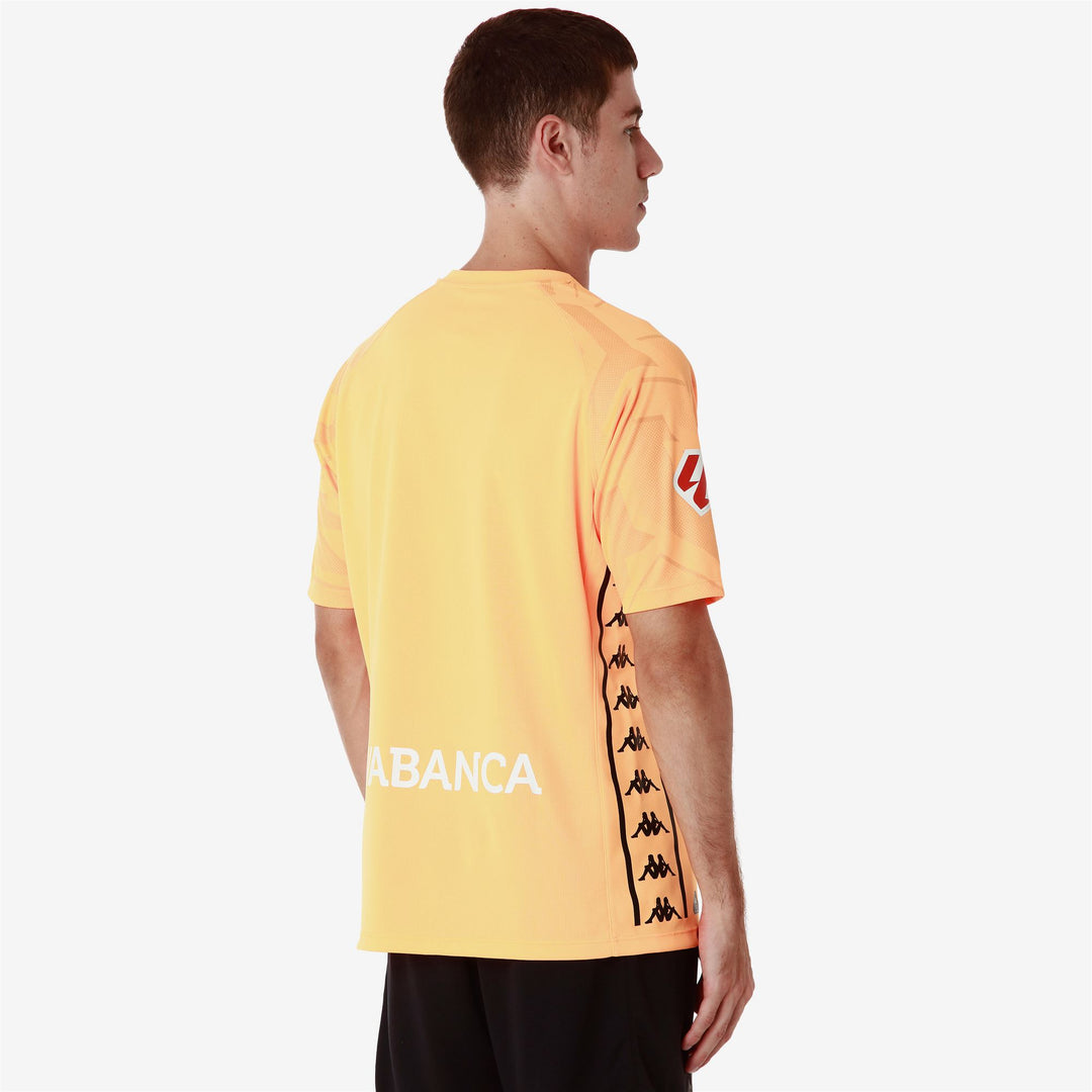 Camiseta de portero de fútbol para hombre en amarillo neón con protección Hydro-Way main