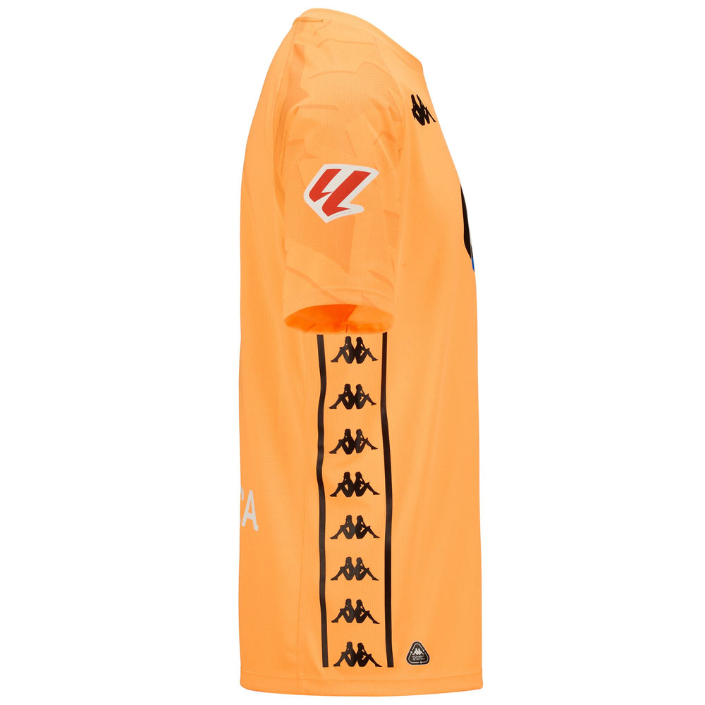 Camiseta de portero de fútbol para hombre en amarillo neón con protección Hydro-Way 02