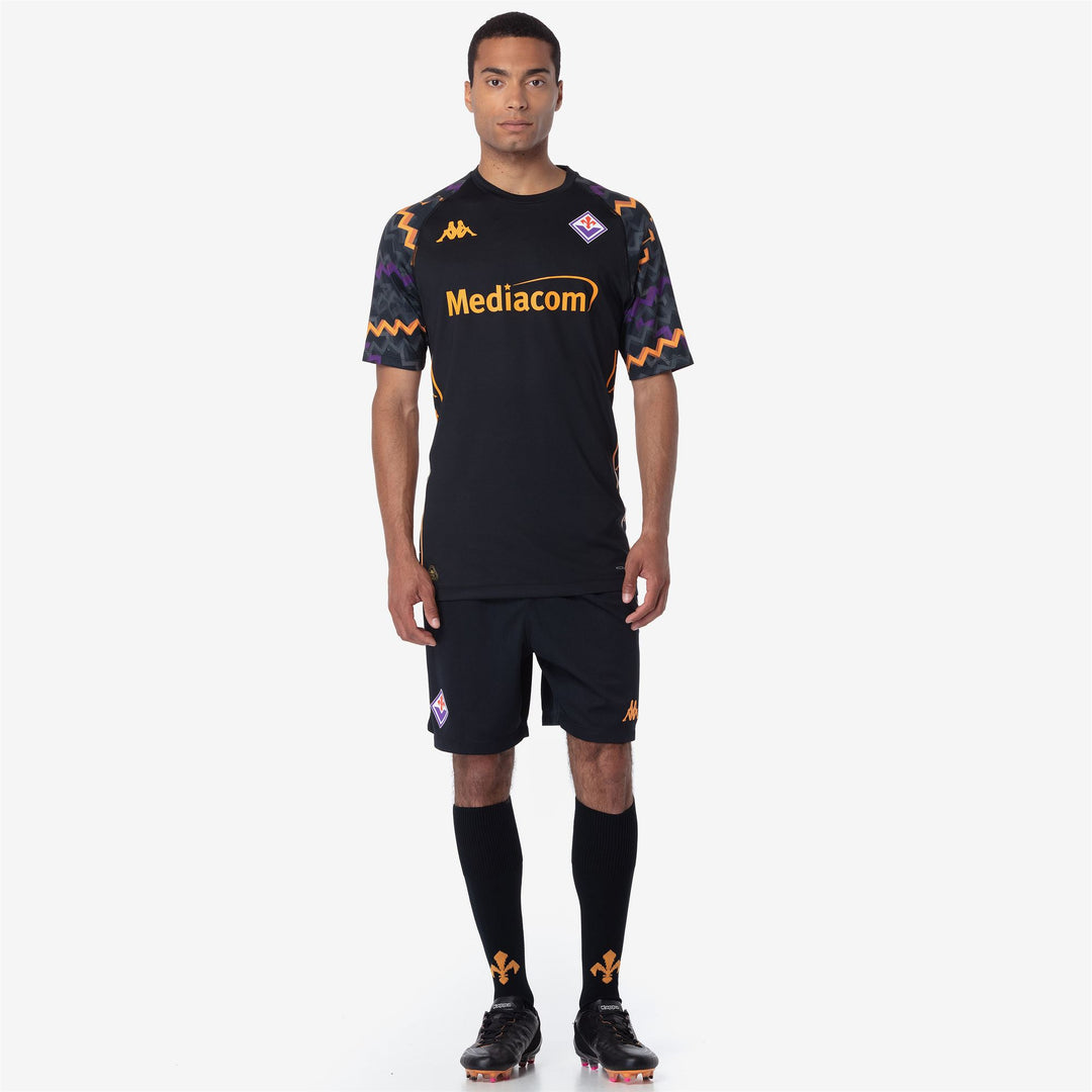 Black Men's Recycled Polyester Football Goalkeeper Shirt 01