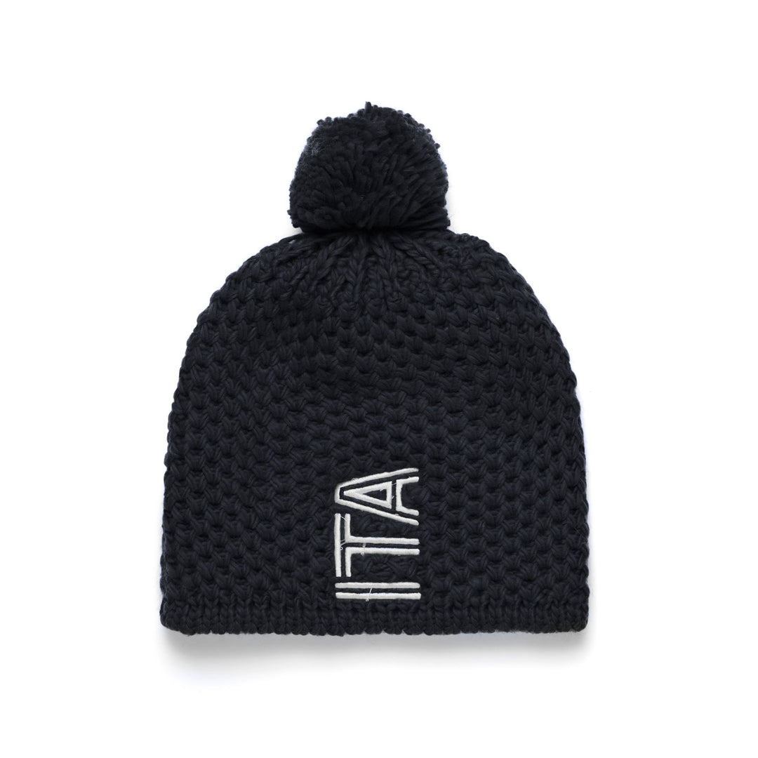 Blue Unisex Ski Hat with Wool and Acrylic Blend main
