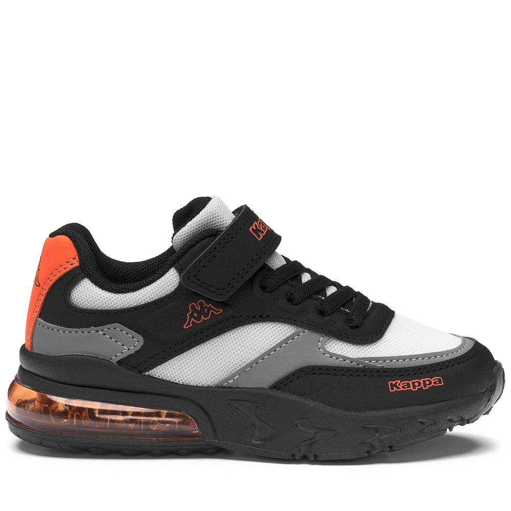 Baskets basses unisexes grises pour enfant, tige synthétique 02