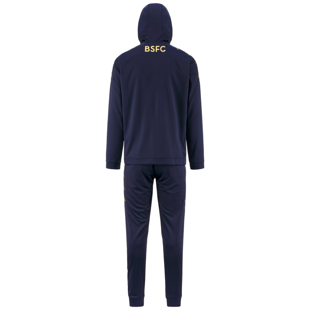 Marine blue Men's Slim Fit Tracksuit with Zip and Pockets main