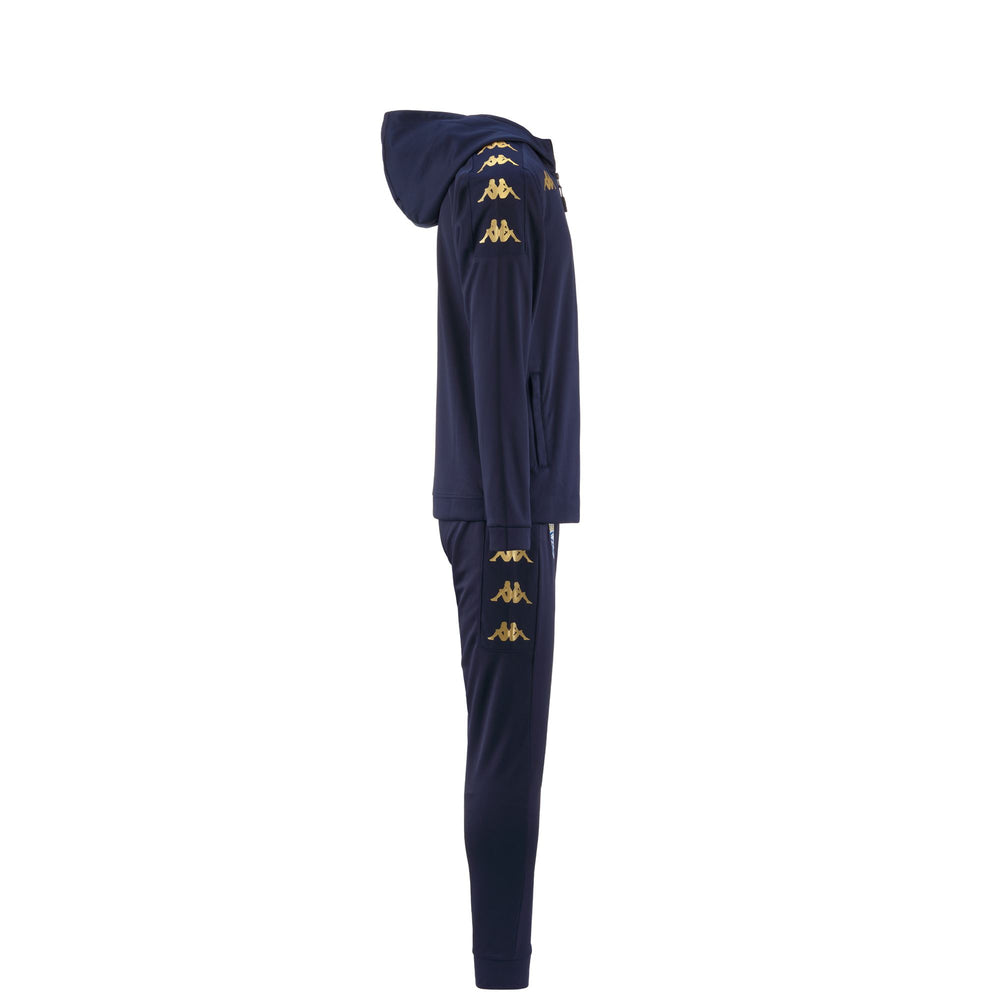 Survêtement de football Brescia bleu pour homme, coupe ajustée, en polyester 02