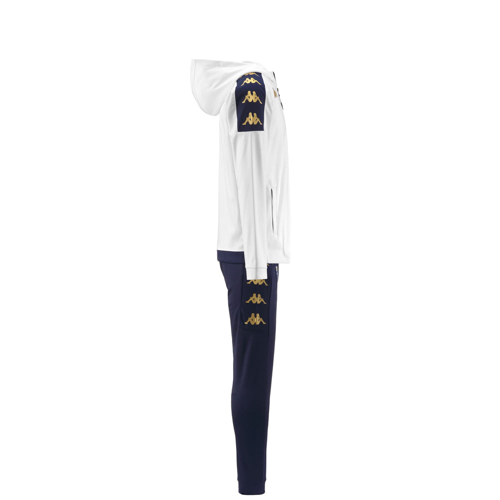 Tuta da calcio slim fit bianca da uomo del Brescia Calcio 02