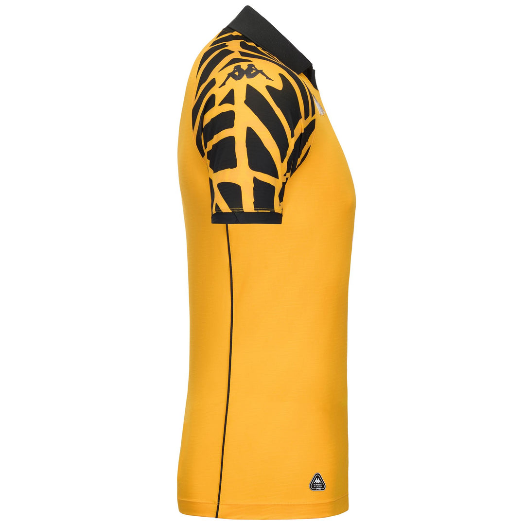 KOMBAT PRO 2026 HOME AM - Active Jerseys - Shirt - Man - YELLOW SAFFRON-BLACK-SPONSOR main