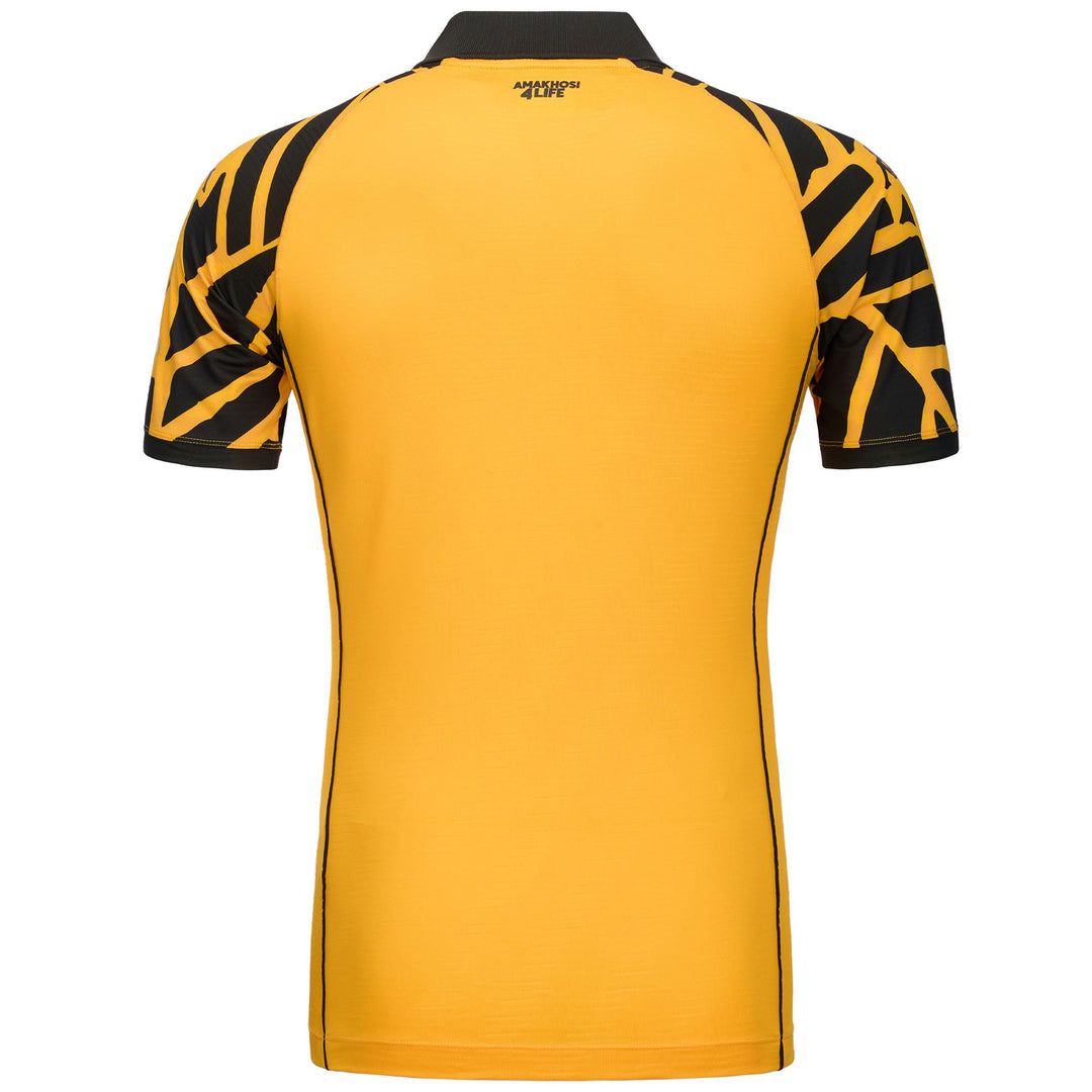 KOMBAT PRO 2026 HOME AM - Active Jerseys - Shirt - Man - YELLOW SAFFRON-BLACK-SPONSOR main