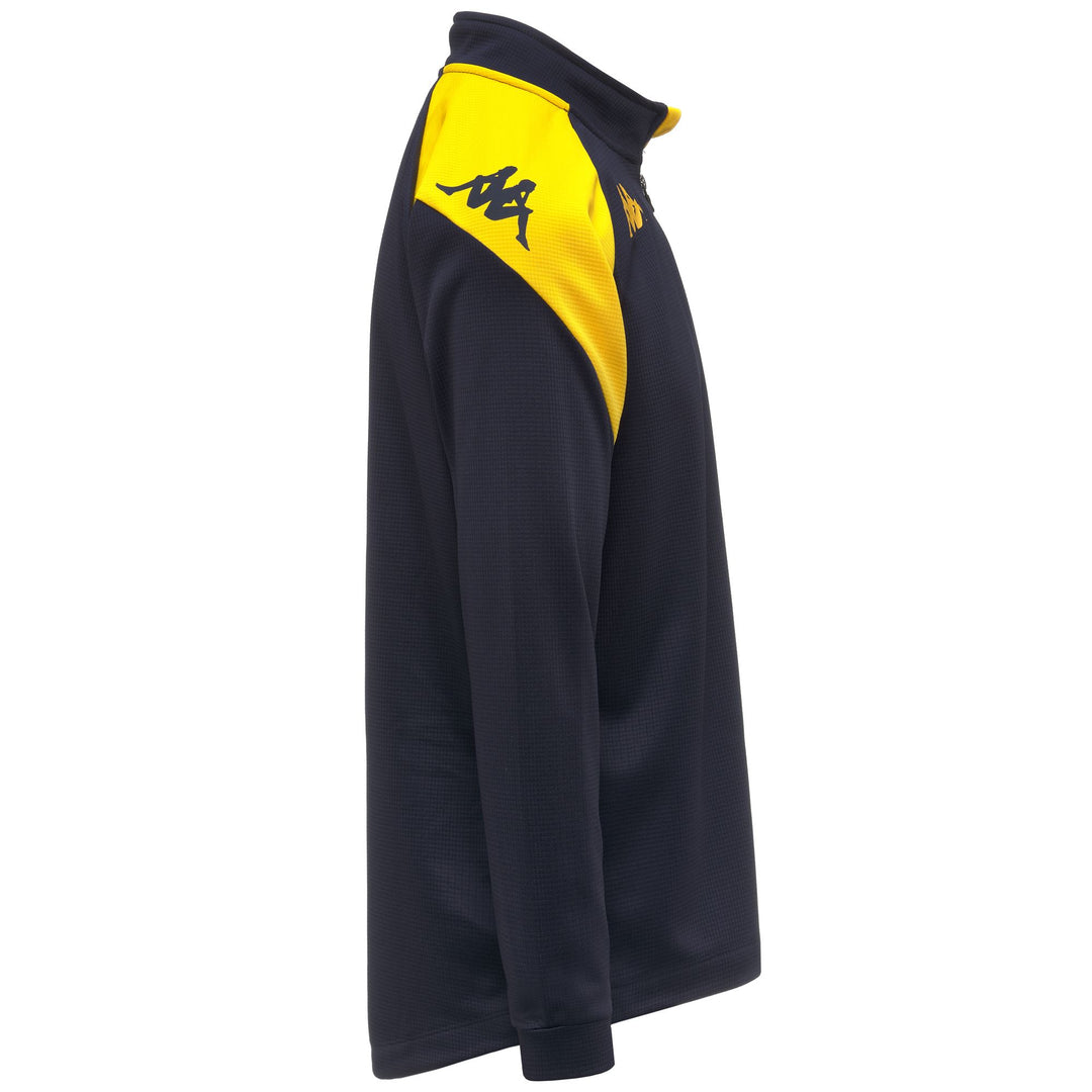 Blue marine Men's Training Fleece Jumper with Half Zip main