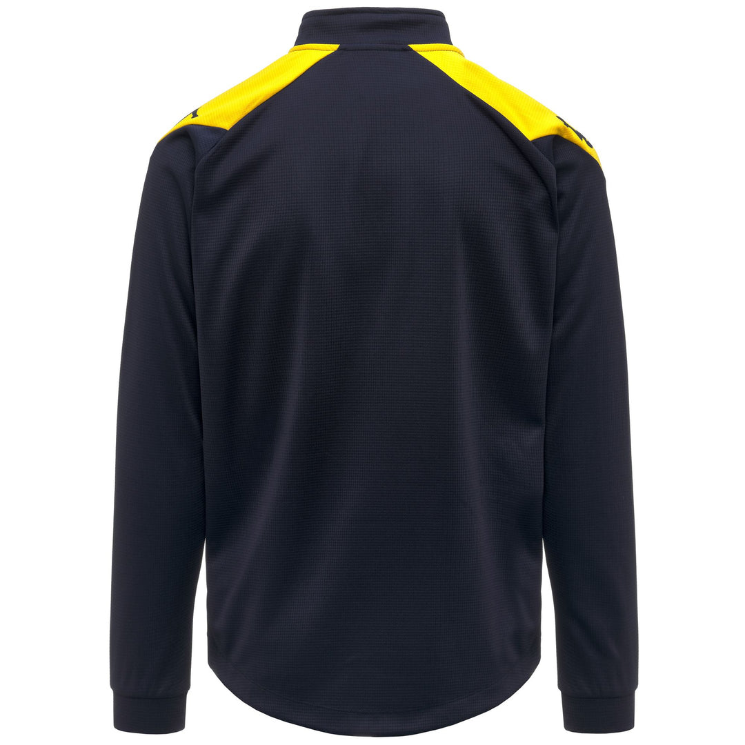 Blue marine Men's Training Fleece Jumper with Half Zip main