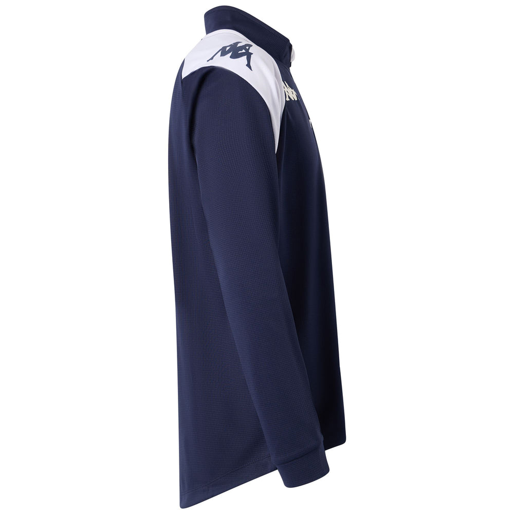 Marine blue Men's Slim Fit Training Fleece Jumper 02