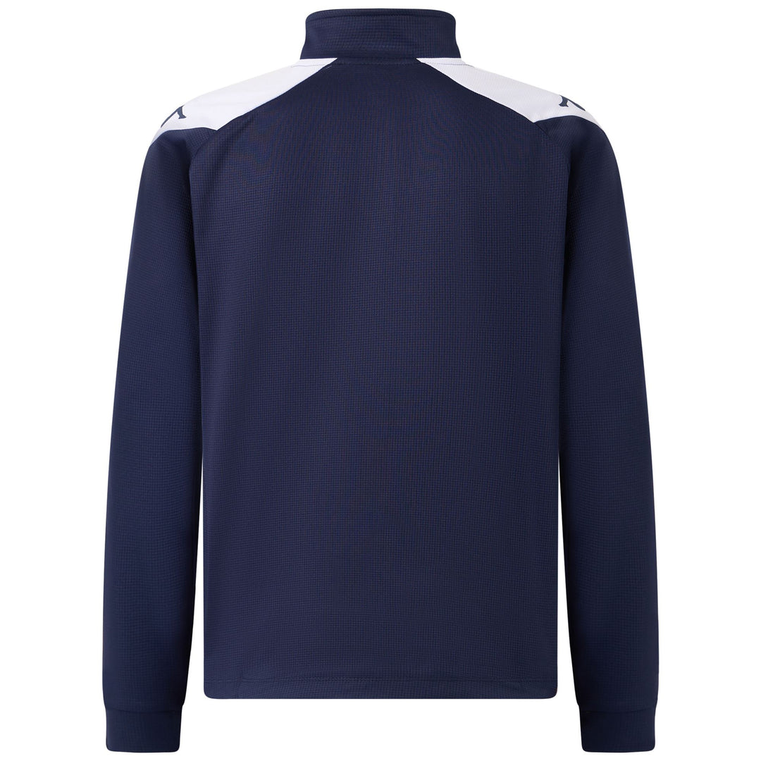 Suéter polar de entrenamiento ajustado azul marino para hombre main