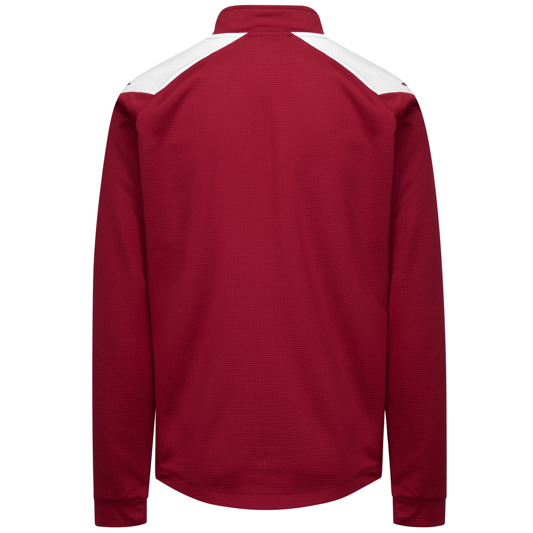 KAPPA4FOOTBALL   LOVATO - Fleece - Jumper - Man - Red Granata-White main