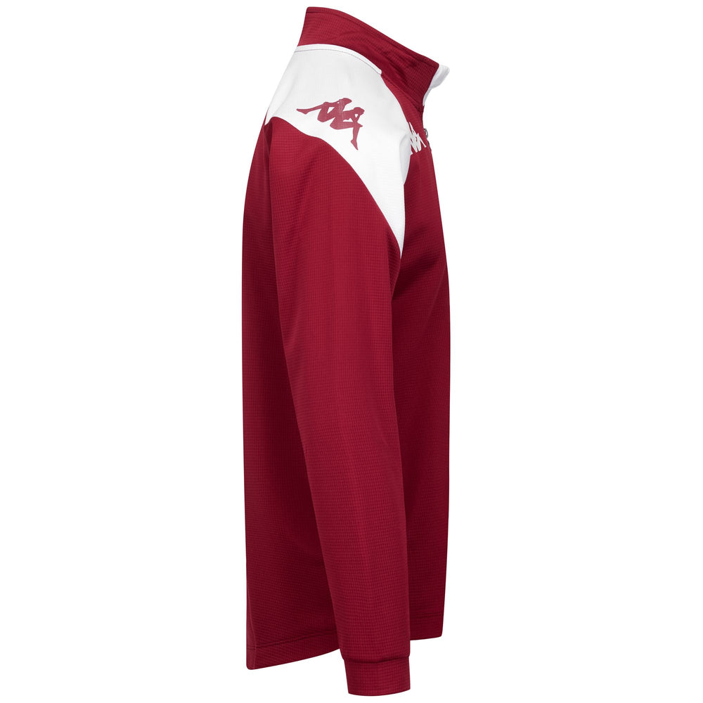 KAPPA4FOOTBALL   LOVATO - Polaire - Pull - Homme - Red Granata-White 02