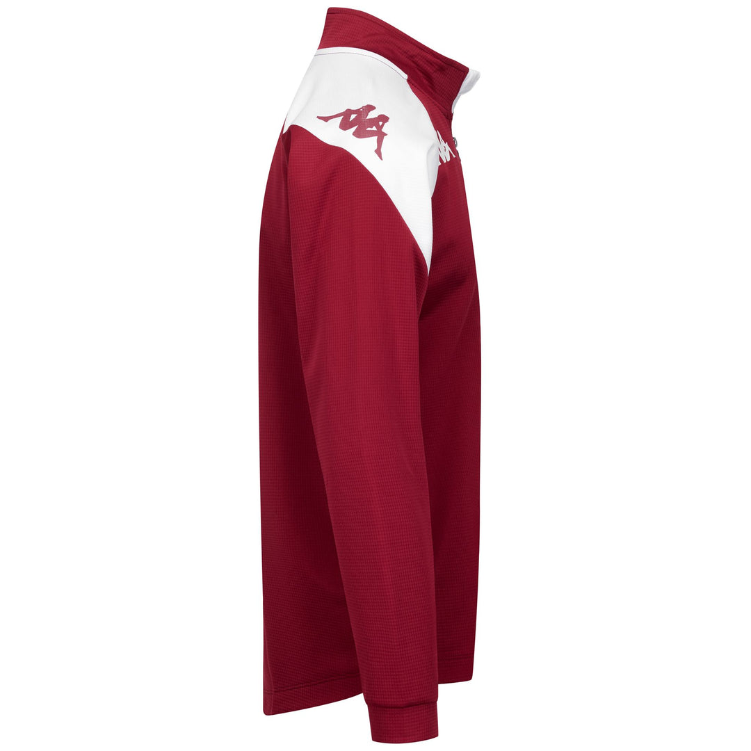 KAPPA4FOOTBALL   LOVATO - Fleece - Jumper - Man - Red Granata-White main