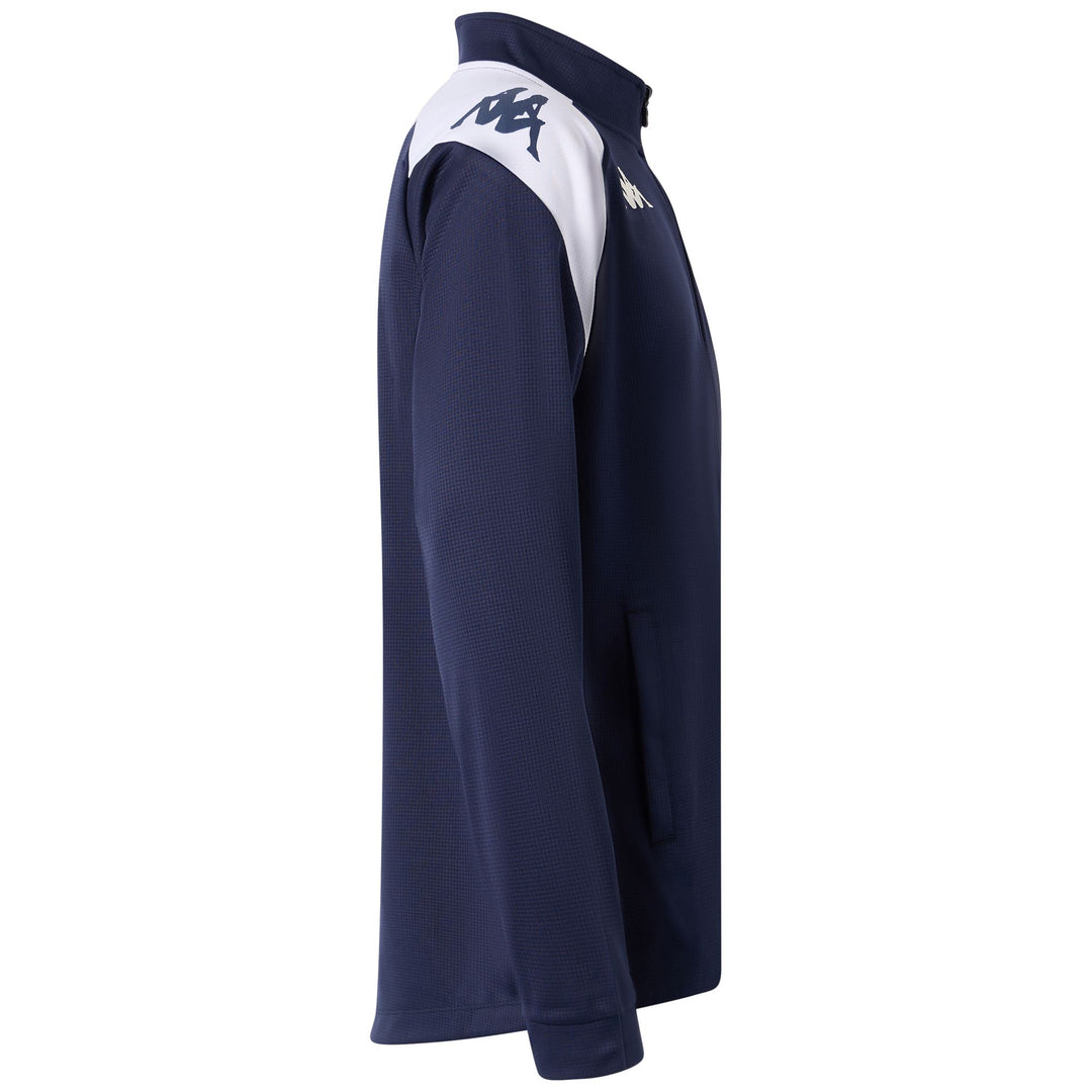 Chaqueta de entrenamiento polar de corte entallado para hombre en color azul marino main