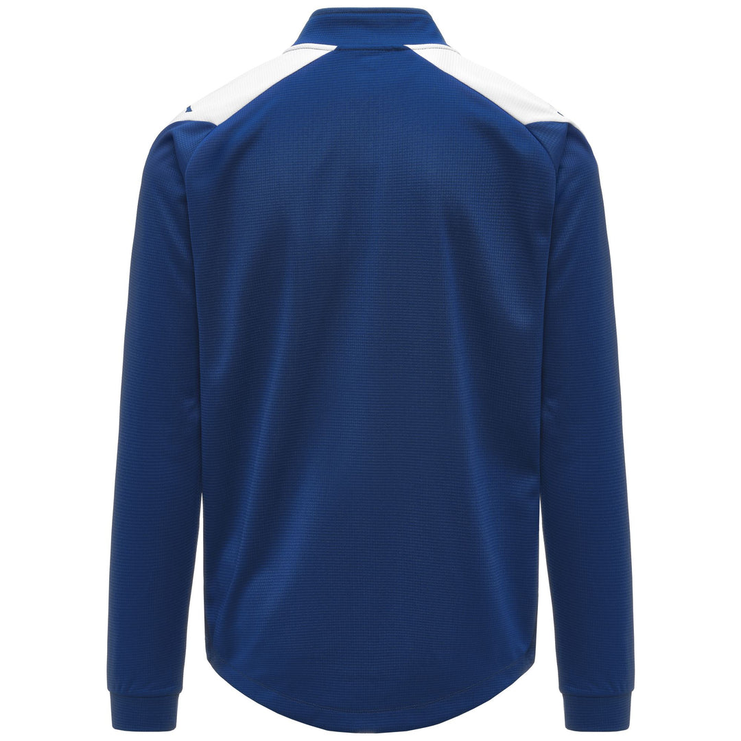 Chaqueta polar de entrenamiento para hombre con bolsillos con cremallera en color azul zafiro main