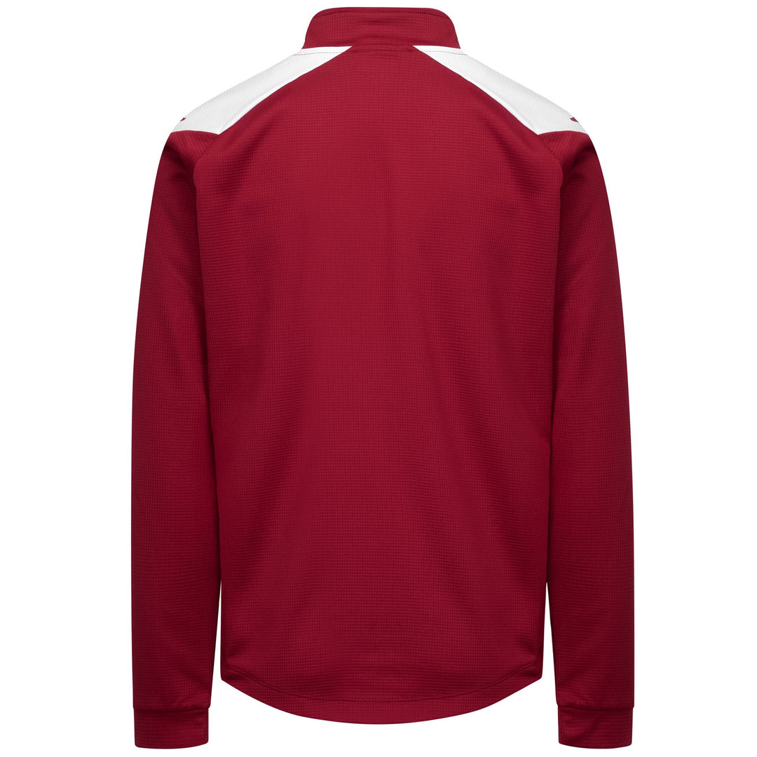 KAPPA4FOOTBALL   LENNO - Forro polar - Chaqueta - Hombre - Red Granata-White main